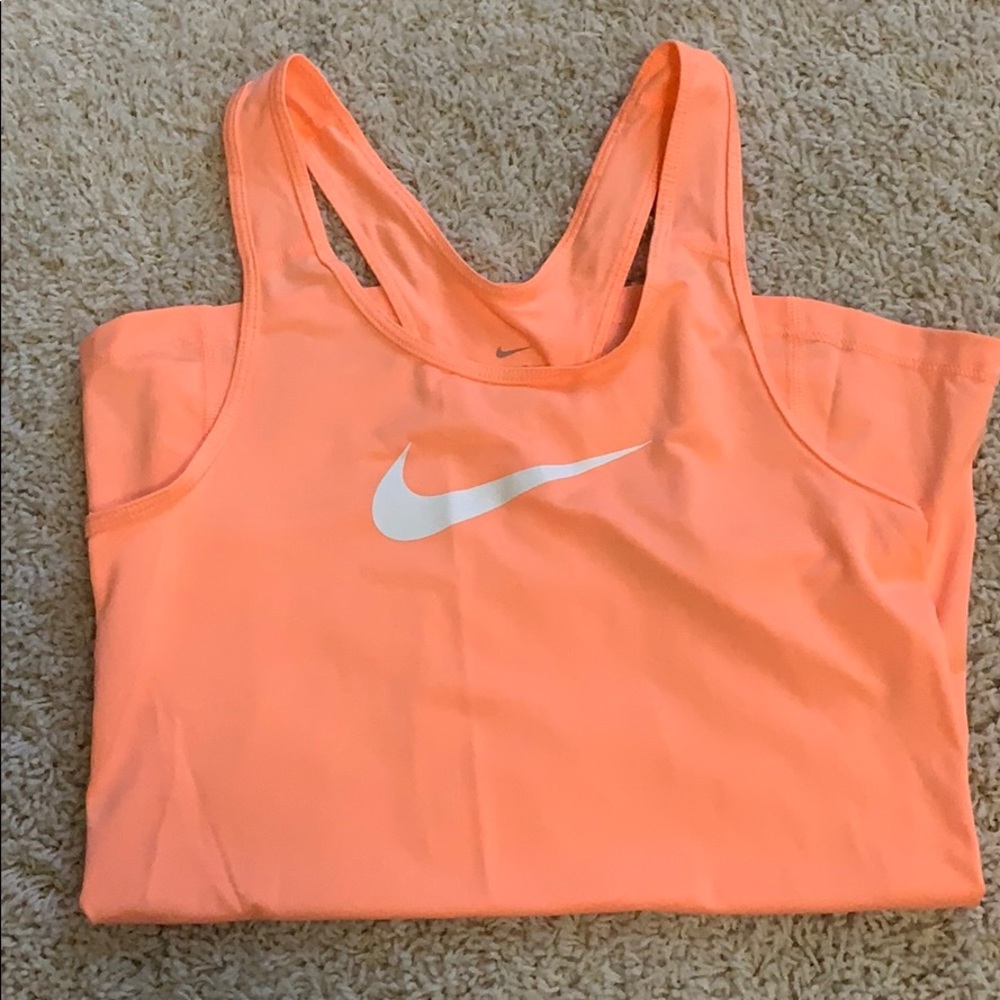 Coral Nike Tank Top